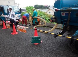 雨水桝清掃